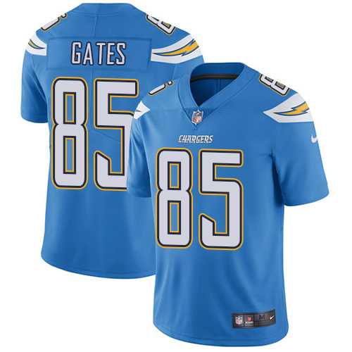 Nike San Diego Chargers #85 Antonio Gates Electric Blue Alternate NFL Vapor Untouchable Limited Jersey,We sell and wholesale Nike San Diego Chargers #85 Antonio Gates Electric Blue Alternate NFL Vapor Untouchable Limited Jersey on line form chian!